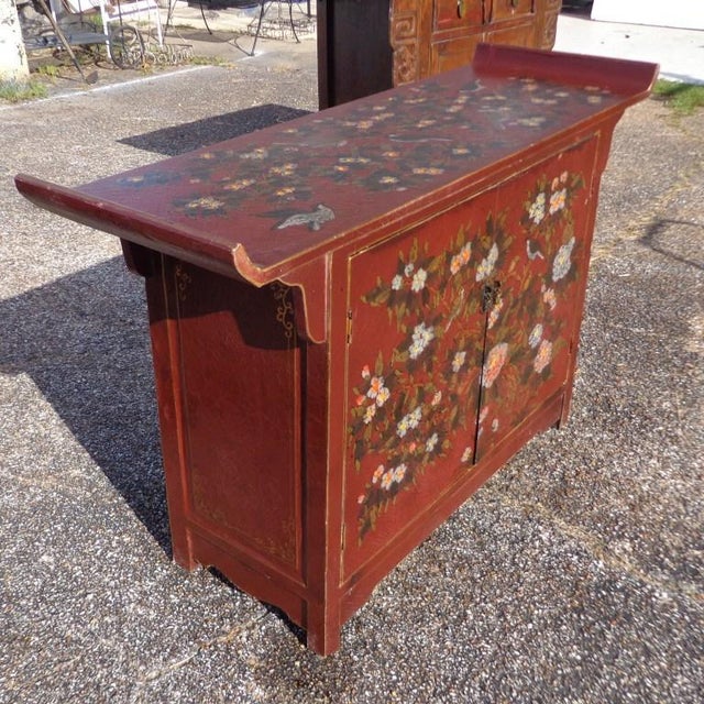 Late 19th Century Antique Chinese Altar Cabinet For Sale - Image 5 of 8