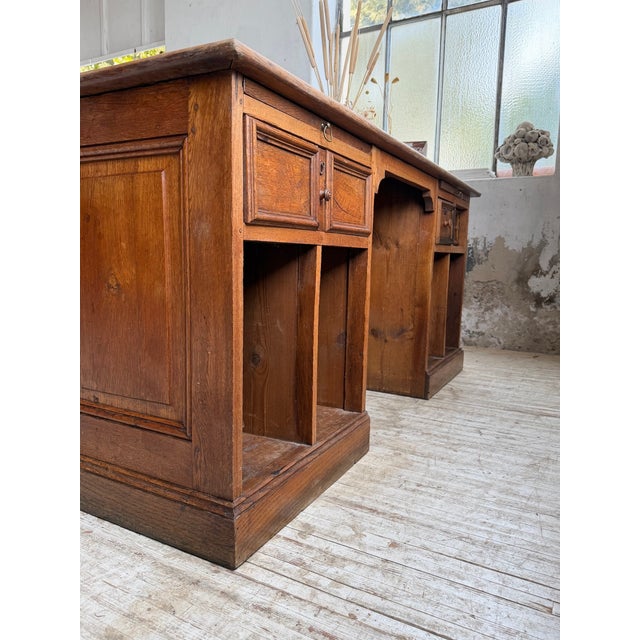 Vintage Oak Counter, 1950s For Sale - Image 13 of 18