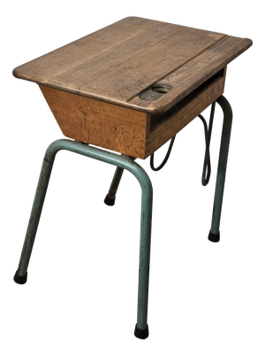 Delagrave Paris School Desk, 1960s