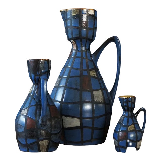 Vintage Vases, Set of 3 For Sale