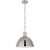 Thomas O'Brien for Visual Comfort Signature Hicks Large Pendant in Polished Nickel with Acrylic Diffuser For Sale