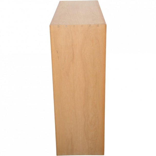 Mogens Koch bookcase made of oak. The bookcase is from the 1980s and appears with some marks and scratches. •Designer:...