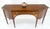 Brown Baker Mahogany Banded Top Hepplewhite Brass Castors Tapered Legs Sideboard MINT For Sale - Image 8 of 18