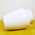 White Glazed Terracotta Vase For Sale - Image 6 of 9