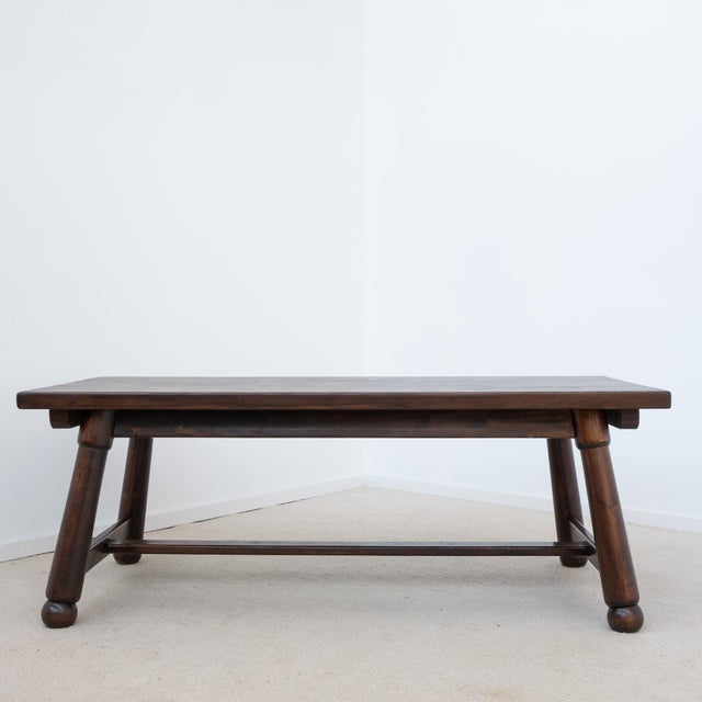 Vintage Dining Table by Georges Robert, 1950s For Sale - Image 9 of 11