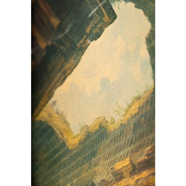 Vintage Old World Architectural Ruins Prints After Hubert Robert in Ornate Gilt Frames, Pair For Sale - Image 12 of 18