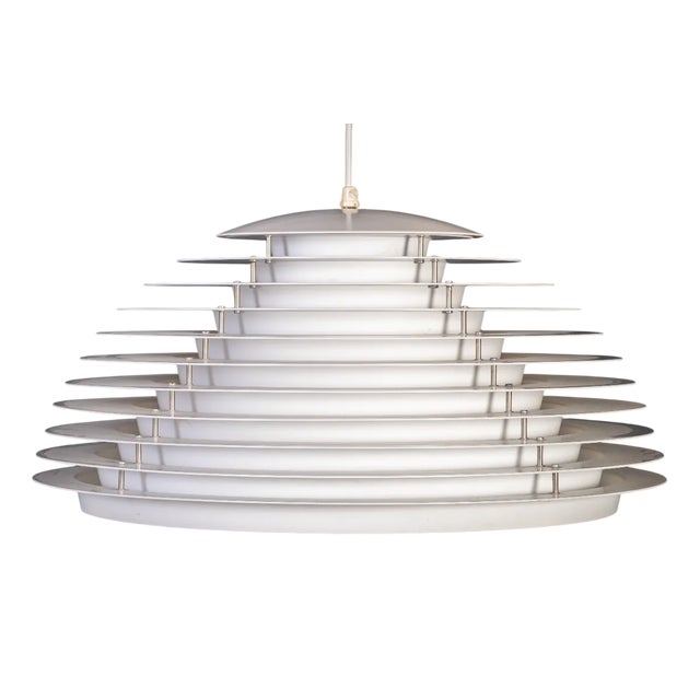 Danish Sculptural Hekla Pendant Lamp from Fog & Mørup, 1970s For Sale