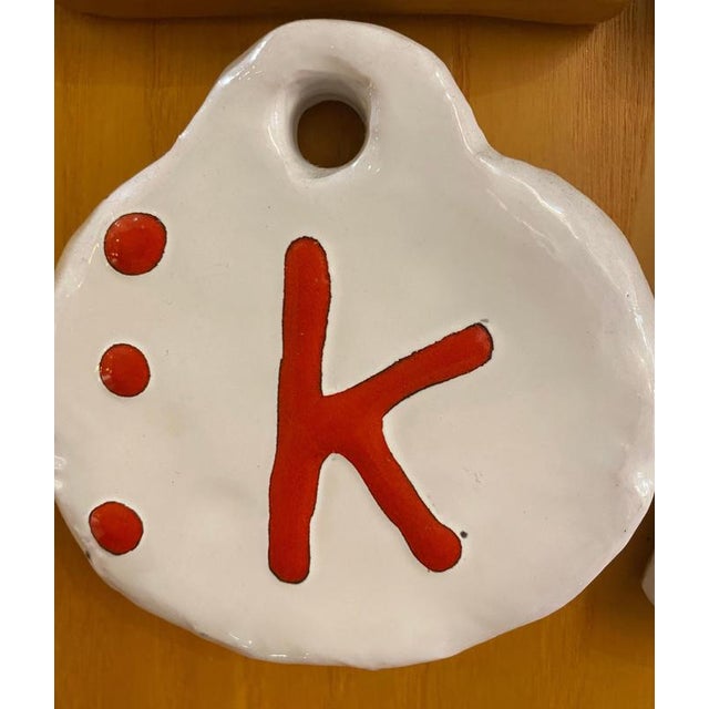 1990s Joe Tilson, Persephone 4, 1992, Majolica on Wood For Sale - Image 5 of 7