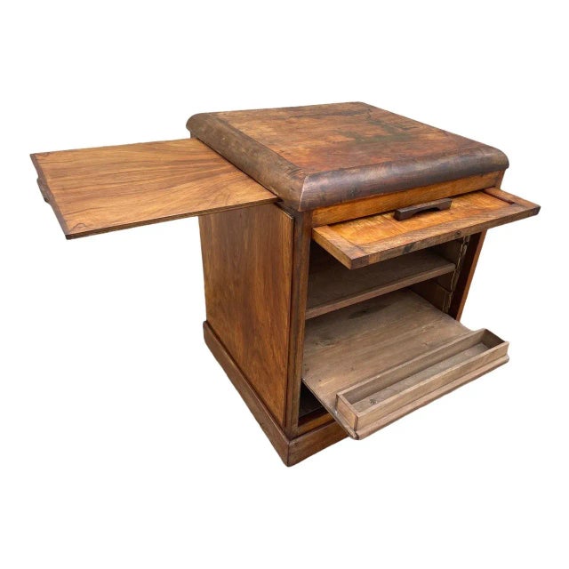 Notary Cabinet, 1900s For Sale - Image 5 of 13
