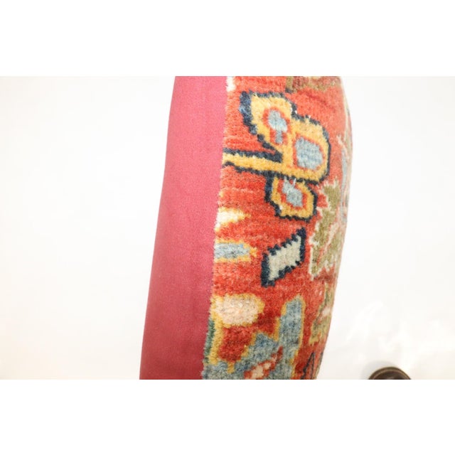 Pillow made from an early 20th Century Persian Sultanabad Rug