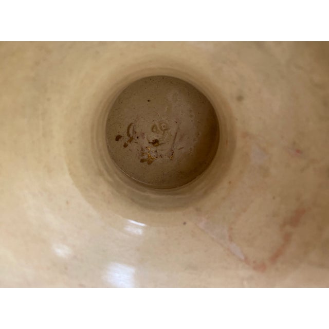 Green Asian Morimura Nippon Double Handle Hand Painted Vintage Vases For Sale - Image 8 of 10