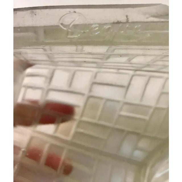 Pair of French Art Deco Wall Sconces Signed by Degue For Sale - Image 9 of 11