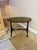 Antique Victorian Walnut Oval Writing Table with Leather Top, 1860 For Sale - Image 3 of 7