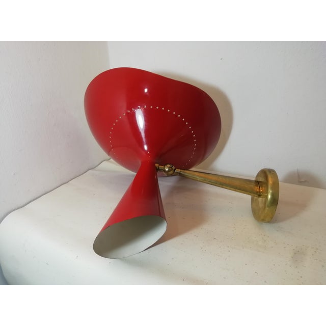 Oscar Torlasco AD/1 Wall Lamp by Oscar Torlasco for Lumen, Italy, 1950s For Sale - Image 4 of 15