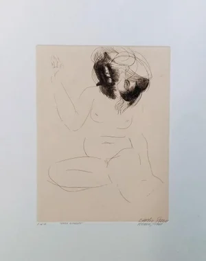 Erma Bifronte - Original Etching by Emilio Greco - 1969 1969