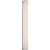 Barbara Barry for Visual Comfort Signature Penhold 30" Bath Light in Polished Nickel with White Glass For Sale