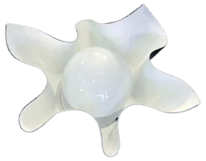 Fazzoletto Plastic Lamp from Guzzini, 1970s