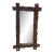 Vintage Rustic Woven Branch & Twig Wall Mirror For Sale