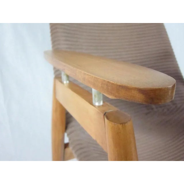 Mid-Century Armchair by Miroslav Navrátil, 1950s For Sale - Image 9 of 16