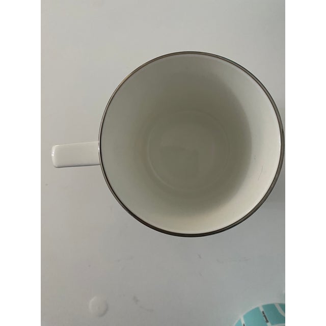 ModernTiffany and Co. New York Fifth Avenue Manhattan Map Mugs, Blue, Limited Edition - Pair For Sale - Image 9 of 9