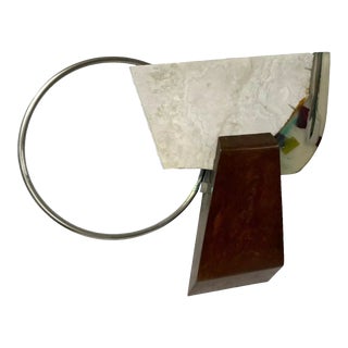 J. Thomas Scarff "Rock On" Post Modern Mixed Media Light Up Wall Sculpture, 1990 For Sale