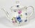 Multi-colored pastel pansies are strewn artistically over this English Sadler teapot. The style is just shy of...