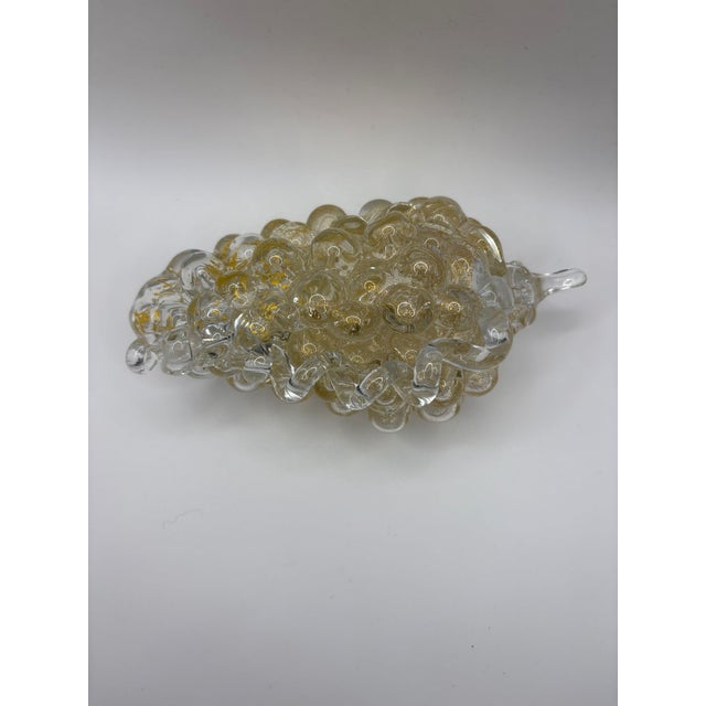 Vintage Glass Grape Cluster For Sale - Image 4 of 5