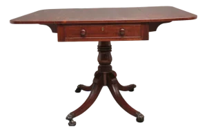 19th Century Mahogany Pembroke Table, 1840s