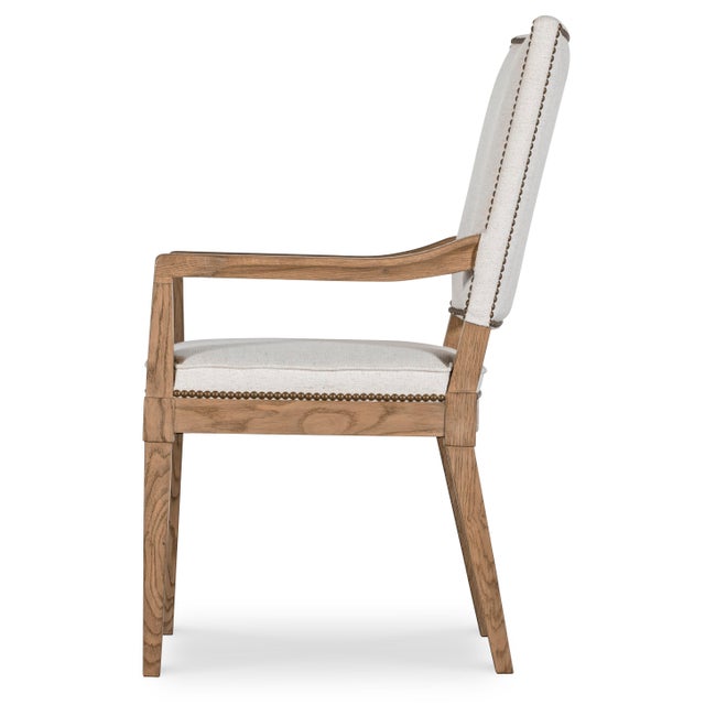 Century Furniture Century Furniture Monterey Arm Chair - Light For Sale - Image 4 of 6