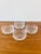 Vintage Mid-Century Modern Tapio Wirkkala Style Frosted Glass Bowls, Set of 4 For Sale In Palm Springs - Image 6 of 7
