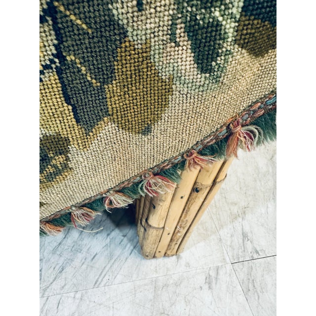 Textile Vintage Needlepoint Tapestry For Sale - Image 7 of 9