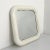 White Delfo Mirror by Sergio Mazza for Artemide, 1970s, in Good conditions. Designed 1960 to 1969 This piece has an...