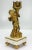 Napoleon III Style Candlestick in White Marble and Fire-Gilt Bronze, 1860s For Sale - Image 6 of 8