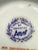 Vintage Blue and White Chinoiserie Porcelain Crown Bowl For Sale - Image 12 of 12