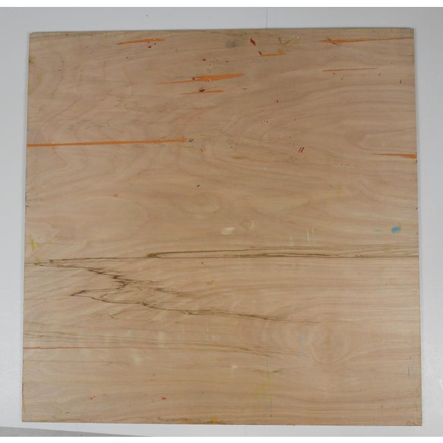 Contemporary Expressionist Portrait Painting of Man Abstract Background For Sale In Seattle - Image 6 of 6