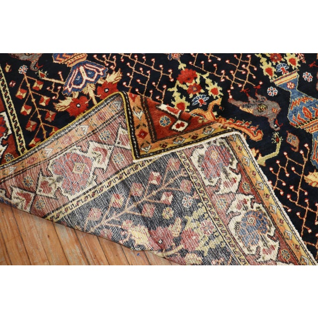 Early 20th Century Beautiful Persian Bakhtiari Gallery Size Rug - 5'8" x 11'4" For Sale - Image 18 of 18