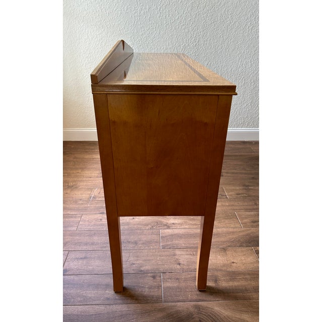 Late 20th Century Stanley Furniture Italian Neoclassical Style Blonde Buffet Sideboard For Sale - Image 12 of 12