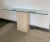 Modern Italian Artedi Travertine Glass Console Table For Sale - Image 3 of 9