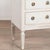 Late 19th Century Swedish White Gustavian Style Small Chest of Three Drawers Nightstand For Sale - Image 11 of 12
