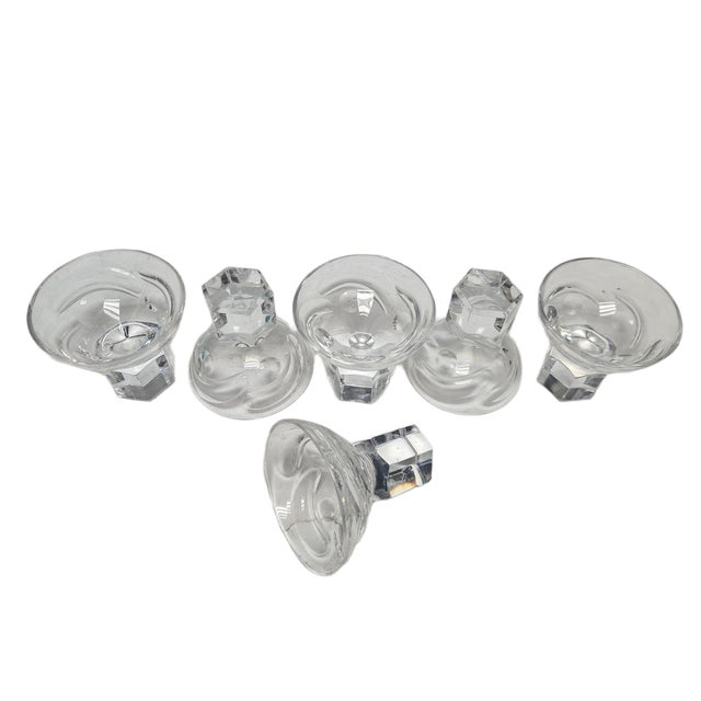 Art Deco Vodka Glasses, Former Czechslovakia, 1930s, Set of 6 For Sale - Image 6 of 10