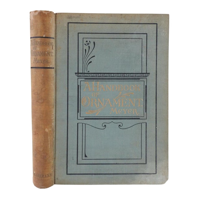Vintage 1924 a Handbook of Ornament Book For Sale