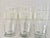 Glass Vintage Pfaltzgraff Sierra Glassware 16oz Iced Tea/Water Tumbler White Embossed Leaf Set of 3 For Sale - Image 7 of 10