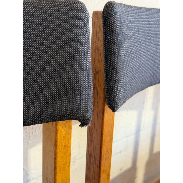 Farstrup Dark Oak Dining Chairs Set of 4 Danish Mid-Century Modern 1970s For Sale - Image 9 of 11