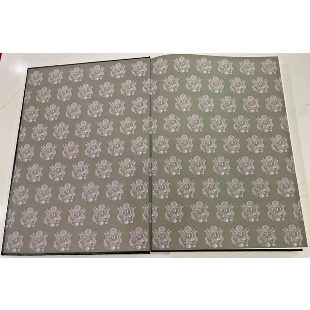 Army Green Army History Book - The Army Historical Foundation Beaux Arts Military History Green Leatherette With Gold Medallion For Sale - Image 8 of 13