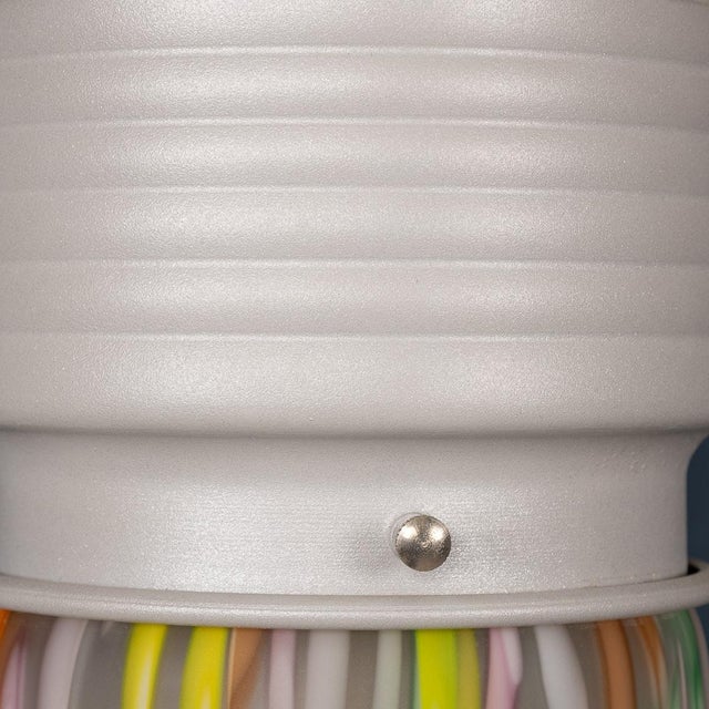 Italian Hand Blown Light Bulb Shaped Ceiling Light from Due P, 1980s For Sale - Image 12 of 15