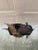 Metal Vintage Wrought Iron Sailing Ship Ashtray on Stand For Sale - Image 7 of 12