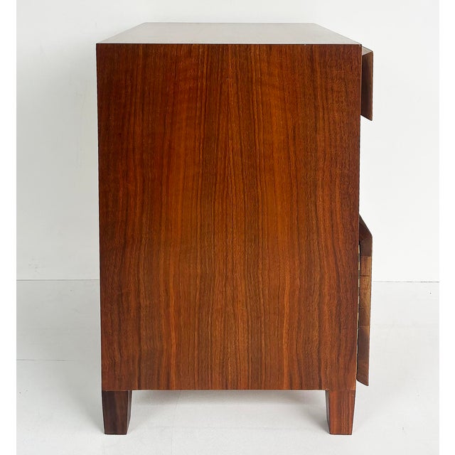 1950s Gio Ponti Singer & Sons Nightstands, Walnut, Rosewood Restored, Pair For Sale - Image 11 of 16