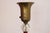 Art Deco Red Painted Metal, Glass and Brass Torchiere Floor Lamp For Sale - Image 9 of 18