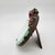 1920s Antique Barbola Vanity Dresser Mirror With Flowers For Sale - Image 5 of 8