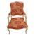 Vintage Mid Century Italian Orange Chair For Sale In Naples, FL - Image 6 of 6